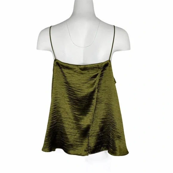 Anthropologie Moulinette Soeurs Green Top Cami NWT - Picture 3 of 6